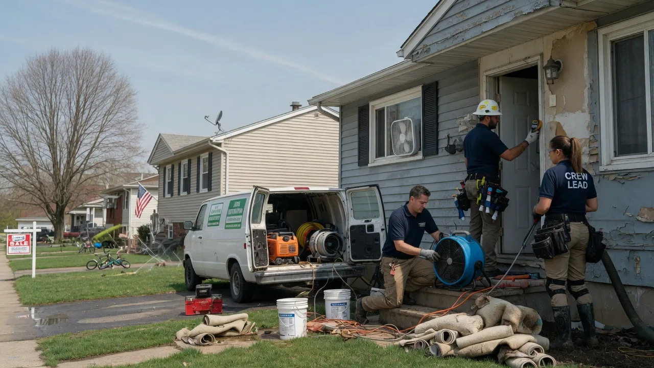 Flood Cleanup in Alexandria, KY near me
